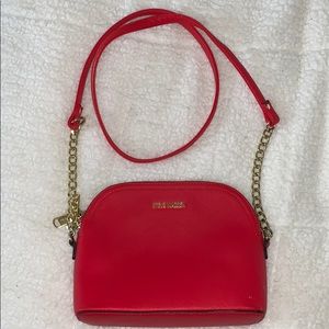 Red Steve Madden Satchel